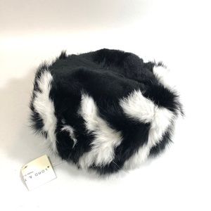 Lord & Taylor Rabbit Fur Hat